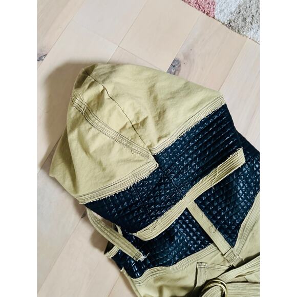 Tailored Steampunk Renaissance Canvas Vest S/M Festival Fantasy Waistcoat - Picture 5 of 14